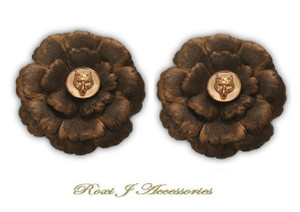 Rose Gold on dark Brown leather
Approx. 7cm Rose Gold on dark Brown leather
Approx. 7cm