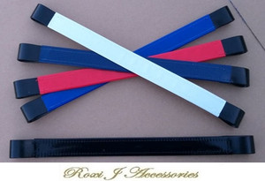 Faux Patent Leather Covered Browbands Faux Patent Leather Covered Browbands