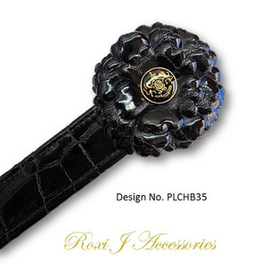 Instock Design No.PLCHB35 - Black
Genuine Black Patent Leather Croc Print Browband featuring Roxi J’s Handcrafted Rosettes.
1 x 15 1/2 inch Browband made on a 1 1/4 inch band Instock Design No.PLCHB35 - Black
Genuine Black Patent Leather Croc Print Browband featuring Roxi J’s Handcrafted Rosettes.
1 x 15 1/2 inch Browband made on a 1 1/4 inch band