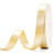 White Ombre Gold Shimmer Ribbon 
