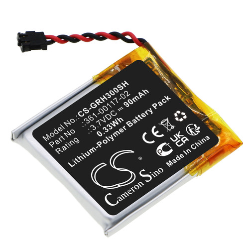 90 mAh for Garmin 361-00117-02