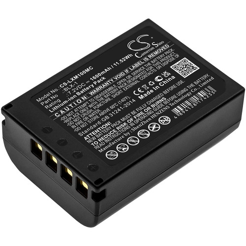 1600 mAh for Olympus BLX-1