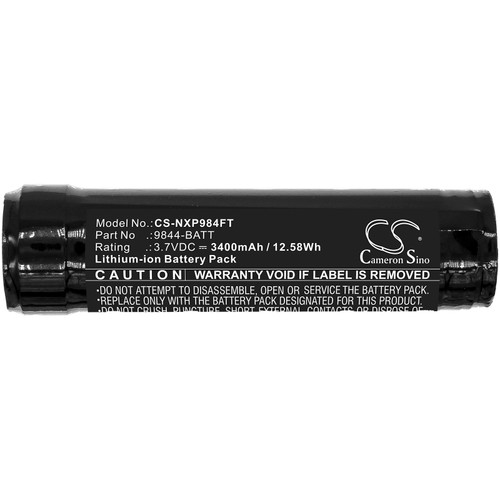 3400 mAh for Nightstick 9844-BATT