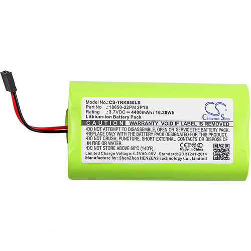 4400 mAh for Trelock 18650-22PM 2P1S