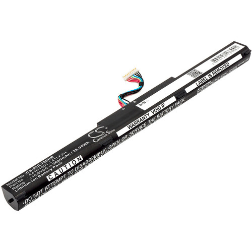 2600 mAh for Asus A41Lk9H,L41LK2H,L41LK9H,A41N1501,0B110-00360000,0B110-00360100