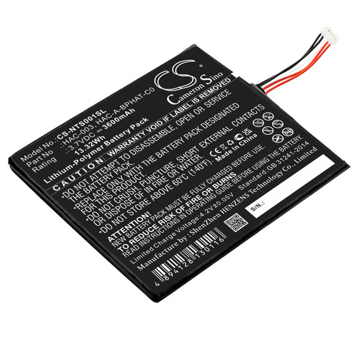 3600 mAh for Nintendo HAC-003,HAC-A-BPHAT-C0,HAC-A-BPHAT-C1,HAC-A-BPHAT-C2