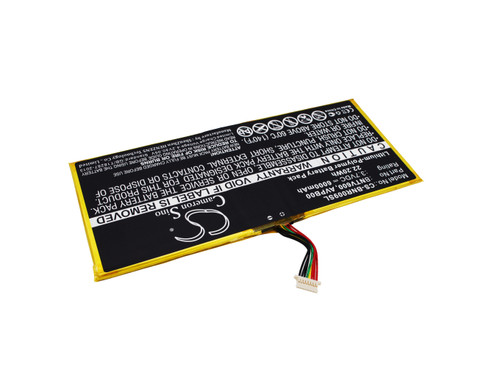 6000 mAh for Barnes & Noble AVPB00,BNTV600,AVPB002-A110-01,GB-S02-308594-0100