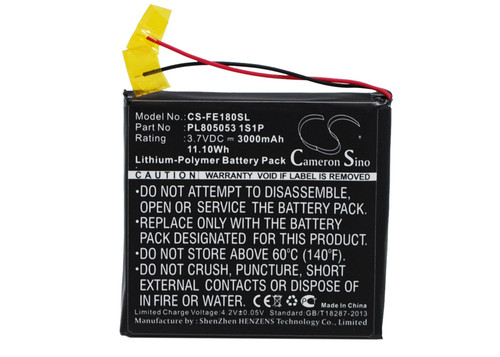 3000 mAh for Fiio PL805053 1S1P