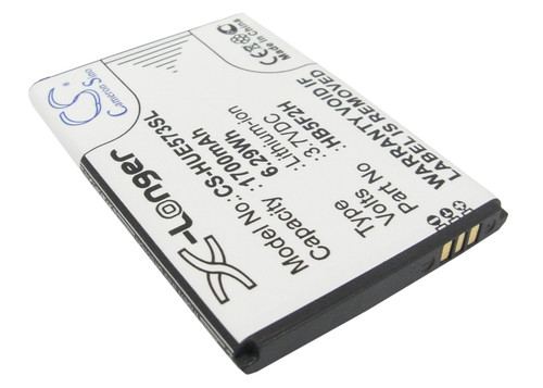 1700 mAh for Huawei HB5F2H,HB554666RAW