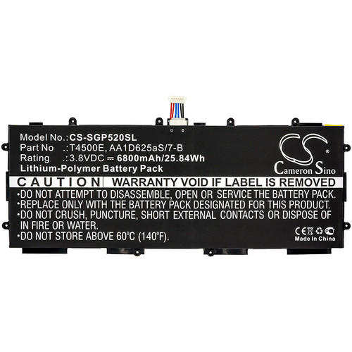 6800 mAh for Samsung T4500E,AA1D625aS/7-B