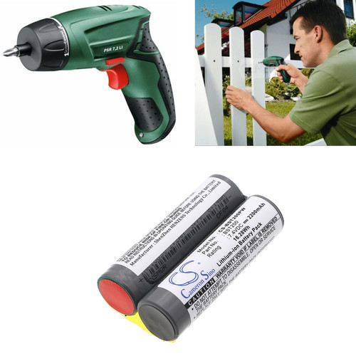 2200mAh Replacement Battery for Gardena 8885-20 Grasschere ClassicCut, Grasschere ClassicCut 8890-20, Bosch AGS 7.2 Li