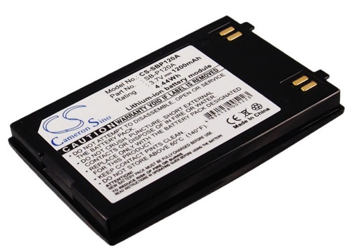 1200 mAh for Samsung SB-P120A,SB-P120ABC,SB-P120ABK,SB-P120ASL