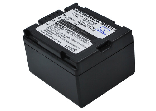 1050 mAh for Panasonic CGA-DU12,VW-VBD120,CGA-DU12A/1B