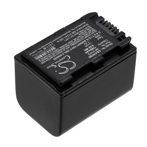 1300 mAh for Sony NP-FH70