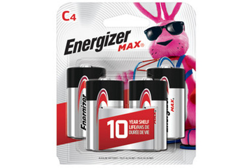 C Energizer MAX E93BP-4 Alkaline Batteries (4 Card) C Energizer MAX E93BP-4 Alkaline Batteries (4 Card)