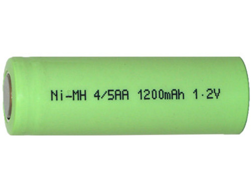 4/5 AA NiMH Flat Top Battery (1200 mAh) 4/5 AA NiMH Flat Top Battery (1200 mAh)