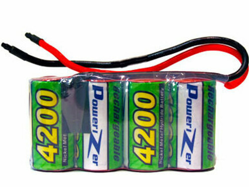 4.8 Volt NiMH Battery Pack (4200 mAh) with Leads 4.8 Volt NiMH Battery Pack (4200 mAh) with Leads