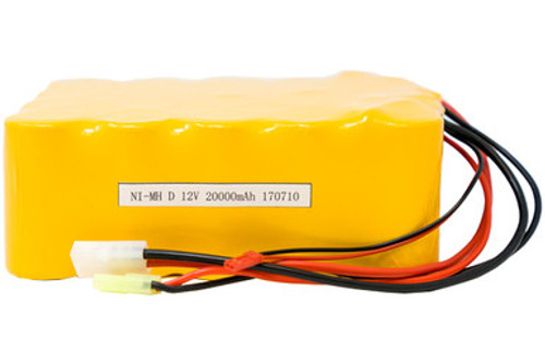 12 Volt 20 Amp (240 WH) NiMH Battery Pack with Charge & Discharge Terminals 12 Volt 20 Amp (240 WH) NiMH Battery Pack with Charge & Discharge Terminals