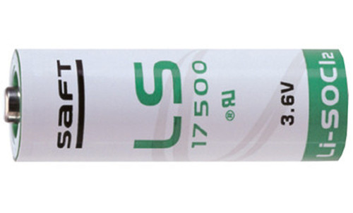 SAFT LS17500 (ER17500) 3.6 Volt A Lithium Battery (3600 mAh) SAFT LS17500 (ER17500) 3.6 Volt A Lithium Battery (3600 mAh)