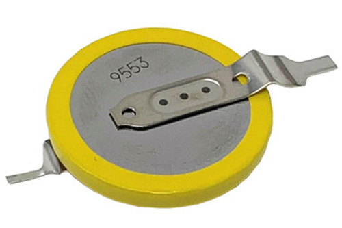 Panasonic CR2032/HF1N 3V Lithium Coin Cell Battery w/Pins Panasonic CR2032/HF1N 3V Lithium Coin Cell Battery w/Pins