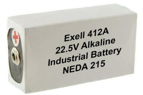 Exell 412A 22.5 Volt Battery (NEDA 215, 15F20, BLR122, V72PX)