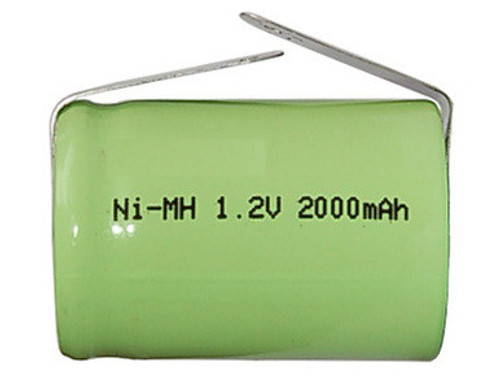 4/5 Sub C NiMH Battery with Tabs (2000 mAh) 4/5 Sub C NiMH Battery with Tabs (2000 mAh)