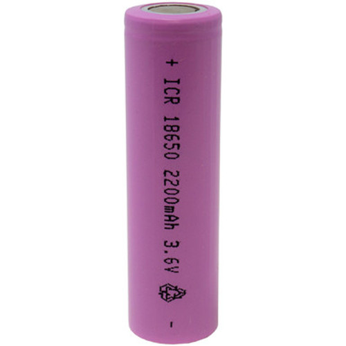 18650 3.7 Volt Lithium Ion Battery (2200 mAh)