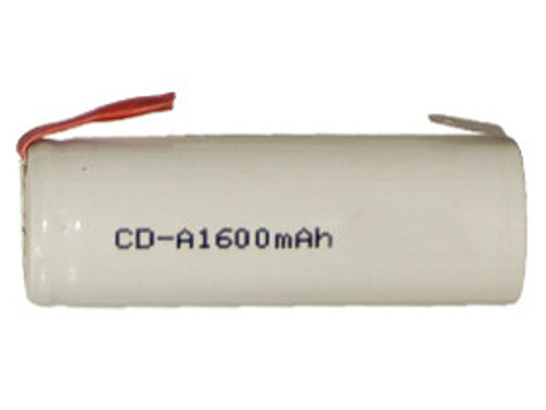 A NiCd Battery with Tabs (1600 mAh) A NiCd Battery with Tabs (1600 mAh)