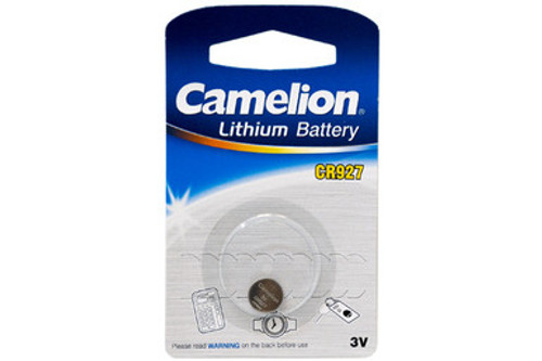 CR927 3 Volt Lithium Coin Cell Battery CR927 3 Volt Lithium Coin Cell Battery