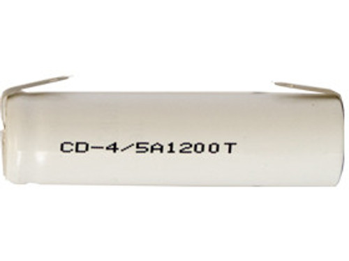4/5 A NiCd Battery with Tabs (1200 mAh) 4/5 A NiCd Battery with Tabs (1200 mAh)