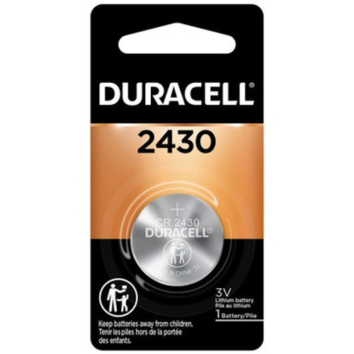 CR2430 Duracell 3 Volt Lithium Coin Cell Battery CR2430 Duracell 3 Volt Lithium Coin Cell Battery