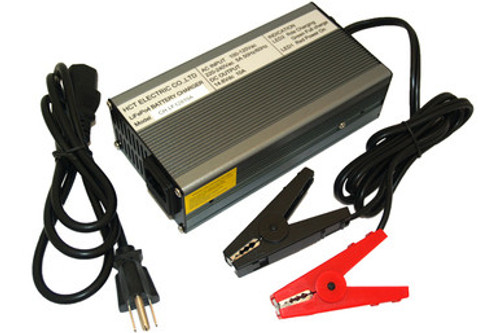 12.8 Volt LiFePO4 Battery Pack (10A) Smart Charger 12.8 Volt LiFePO4 Battery Pack (10A) Smart Charger