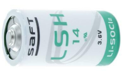 Saft LSH14 3.6 Volt C 5800 mAh Lithium Battery Saft LSH14 3.6 Volt C 5800 mAh Lithium Battery
