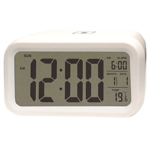 LCD Alarm Clock with Date & Temperature (Batteries Included) LCD Alarm Clock with Date & Temperature (Batteries Included)