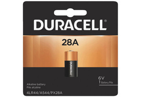 Duracell 28A / 4LR44 6 Volt Alkaline Battery Duracell 28A / 4LR44 6 Volt Alkaline Battery