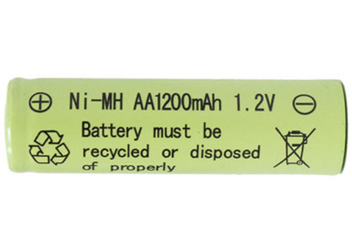AA NiMH Flat Top Battery (1200 mAh) AA NiMH Flat Top Battery (1200 mAh)