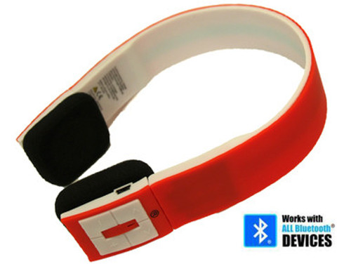 Eclipse Pro BTH-3000 Wireless Bluetooth Headphones with Microphone (Red) Eclipse Pro BTH-3000 Wireless Bluetooth Headphones with Microphone (Red)