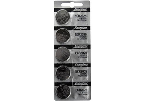CR2025 Energizer 3 Volt Lithium Coin Cell Batteries (5 Card) CR2025 Energizer 3 Volt Lithium Coin Cell Batteries (5 Card)