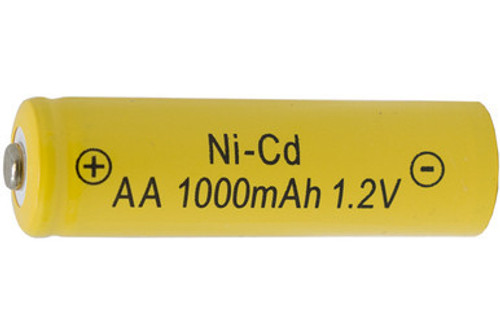 AA NiCd 1000 mAh Rechargeable Batteries (Box of 50)