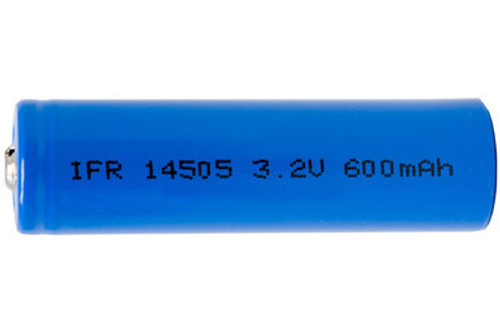 AA 3.2 Volt 600 mAh LiFePO4 14500 Batteries (Box of 8) AA 3.2 Volt 600 mAh LiFePO4 14500 Batteries (Box of 8)