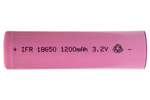 3.2 Volt 18650 LiFePO4 1200mAh Batteries (Box of 4) 3.2 Volt 18650 LiFePO4 1200mAh Batteries (Box of 4)