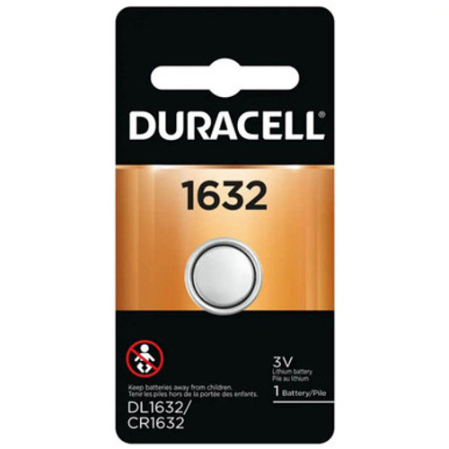 CR1632 Duracell 3 Volt Lithium Coin Cell Battery (Box of 6) CR1632 Duracell 3 Volt Lithium Coin Cell Battery (Box of 6)