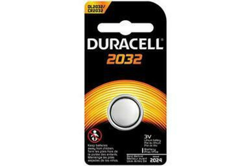 DL2032 Duracell 3 Volt Lithium Coin Cell Battery (Box of 12 ) DL2032 Duracell 3 Volt Lithium Coin Cell Battery (Box of 12 )