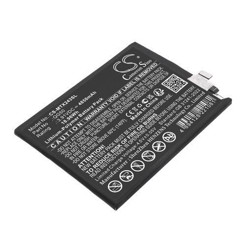Replacement Battery for Motorola Moto G35 5G, XT2433, QG50, SB18E21836, SB18E21837, Li-Polymer 4850mAh