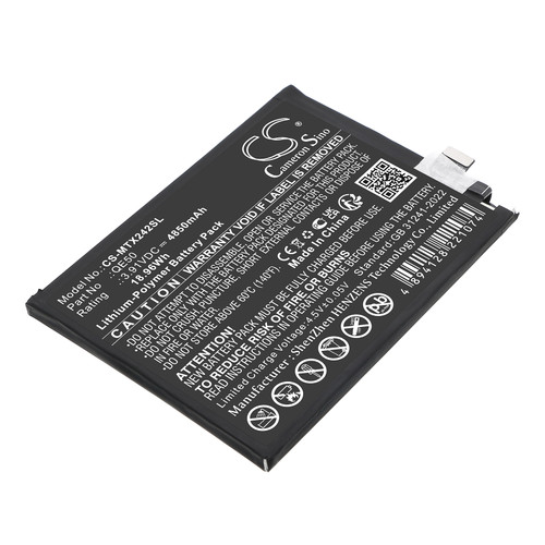 Replacement Battery for Motorola Moto G85 5G, Moto S50 Neo 5G, XT2427, QE50, SB18E14178, SB18E14179, Li-Polymer 4850mAh