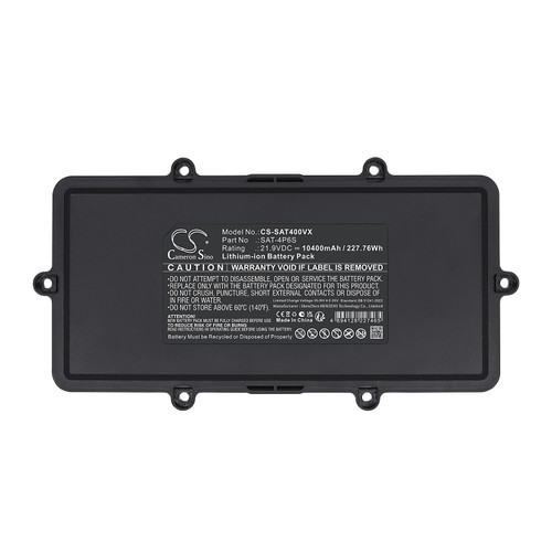10400mAh Replacement Battery for Seauto SAT-4P6S, STA40, Shark Cordless Robotic Pool Vacuum Cleaner