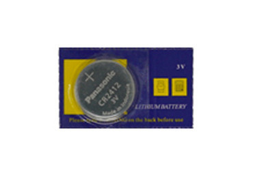 CR2412 Panasonic 3 Volt Lithium Coin Cell Batteries