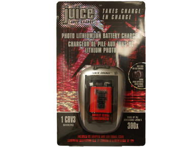 RCRV3 3 Volt Lithium Ion Battery + Charger