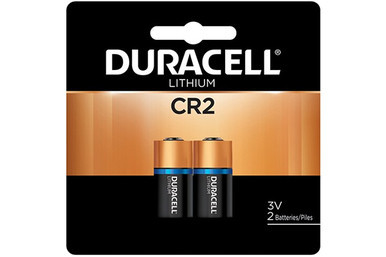 Duracell Ultra CR2 3V lithium batteries 2-pack on retail card