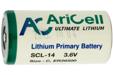 AriCell 3.6 Volt C 8500 mAh (LS26500 and ER26500) Primary Lithium Battery